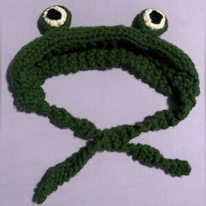 Frog Crochet Headband